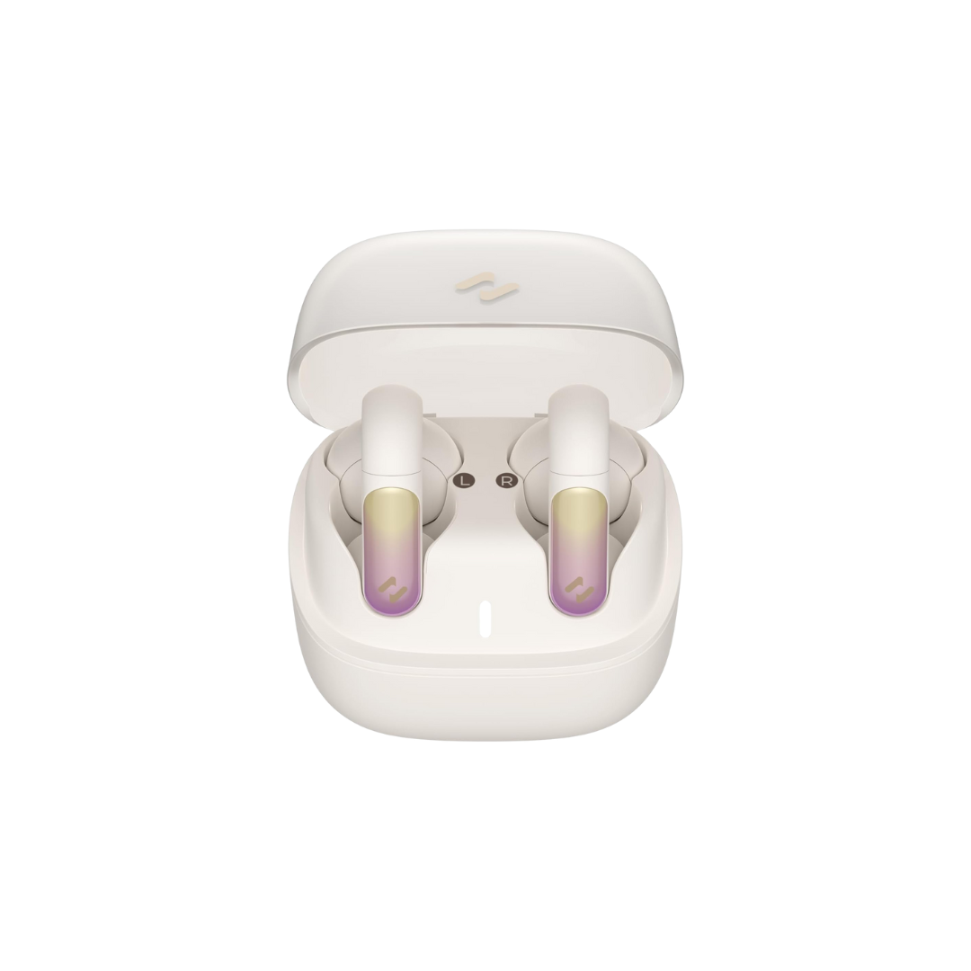 Havit Eclipse TW980 || Open-Ear Clip Headphones || Beige