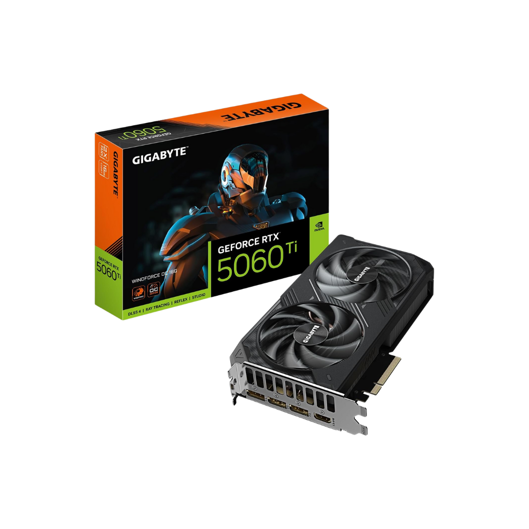 Gigabyte RTX 5060 TI Windforce OC SFF 16GB GV-N506TWF2OC-16GD Graphics Card