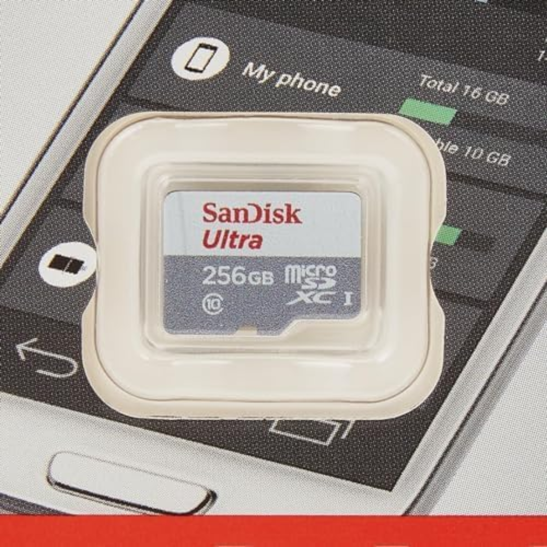 SanDisk Ultra microSDXC 256GB C10 UHS-1 100MB/s SDSQUNR-256G-GN3MN