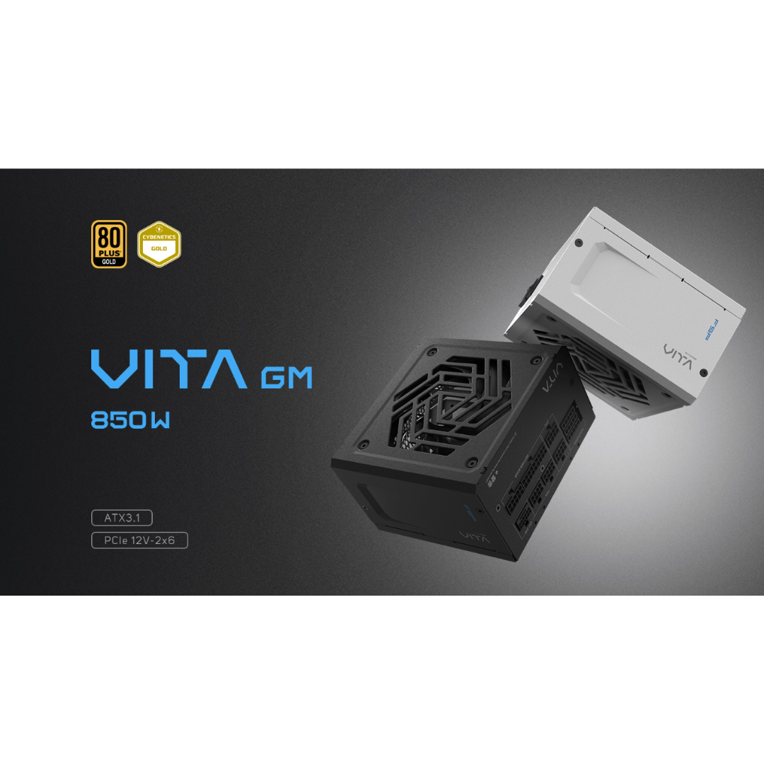 FSP VITA GM 80+ GOLD ATX3.1 Full Modular Power Supply VITA-1000GM | VITA-850GM | VITA-750GM