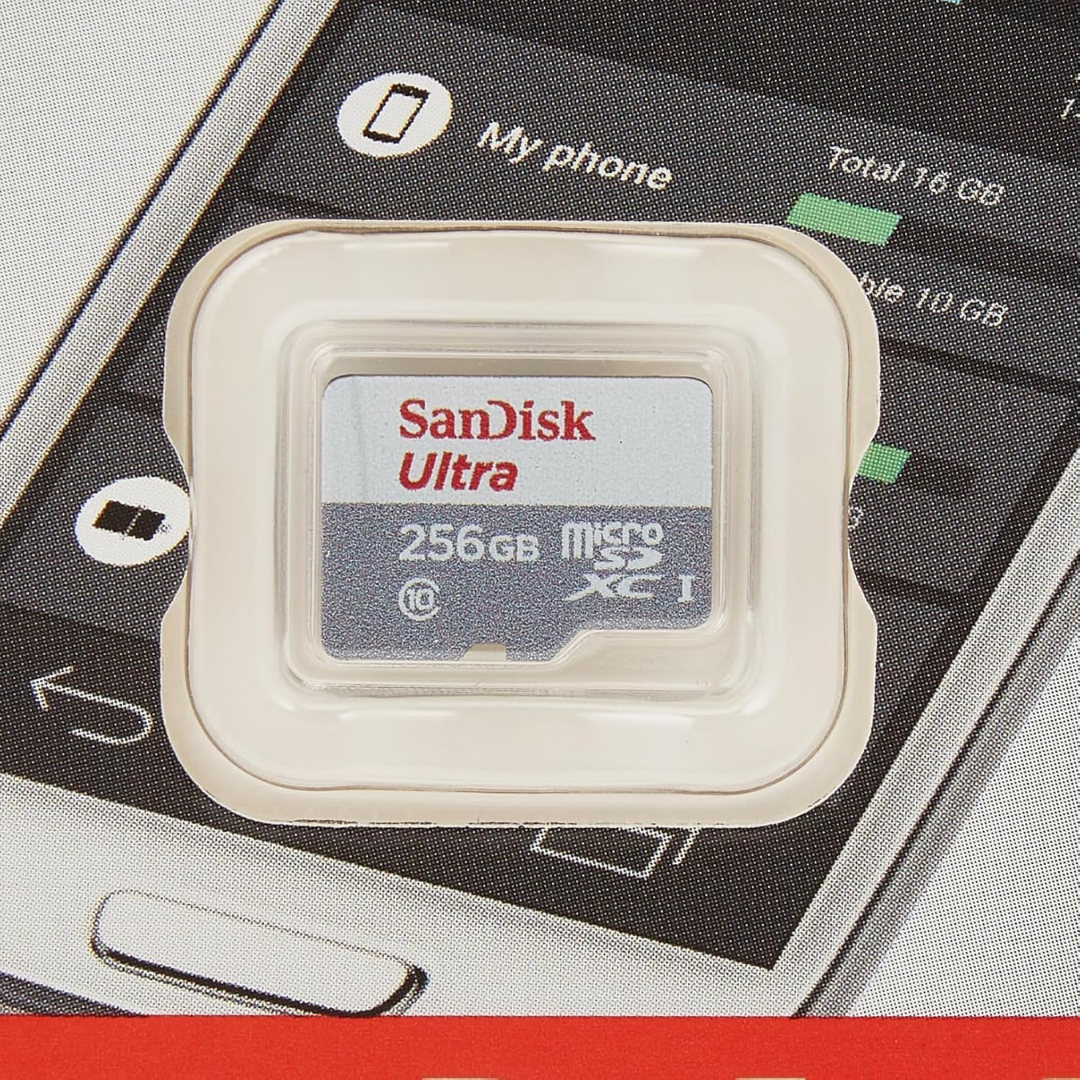SanDisk Ultra microSDXC 256GB C10 UHS-1 100MB/s SDSQUNR-256G-GN3MN