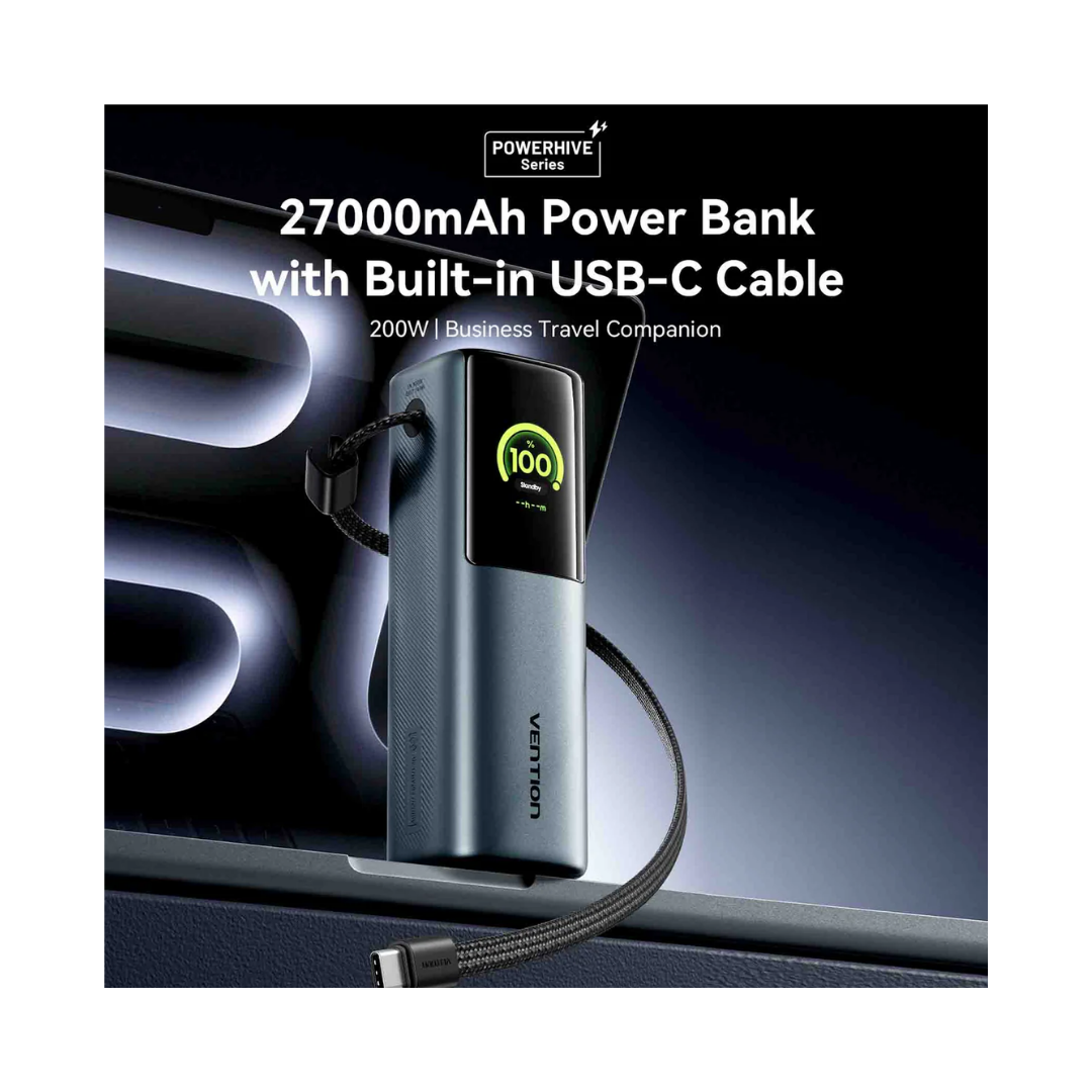 Vention 200W 27000mAh Laptop Powerbank Fast Charging Power Bank FKGH0