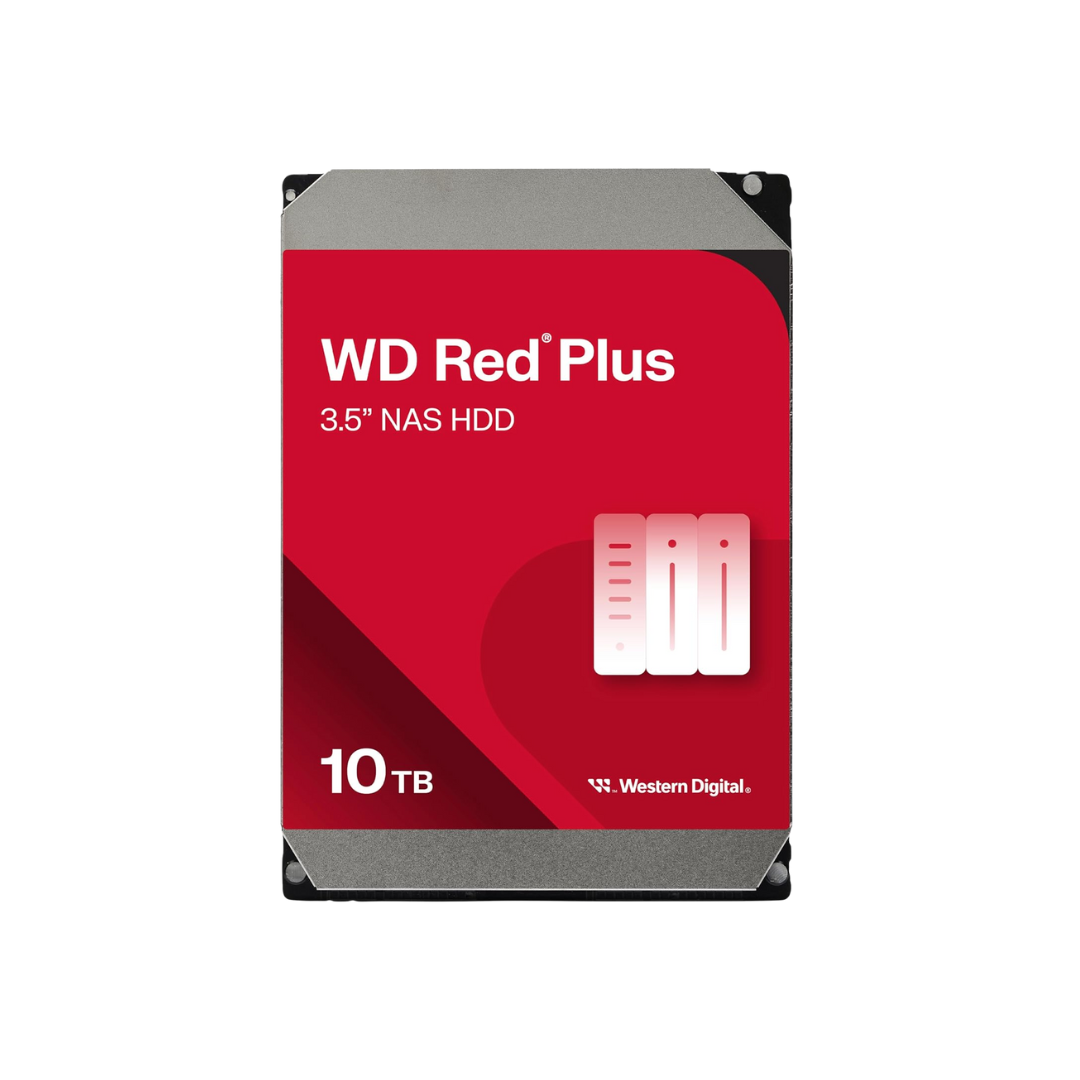 Western Digital WD Red Plus 10TB WD101EFGX NAS Hard Drive 3.5"