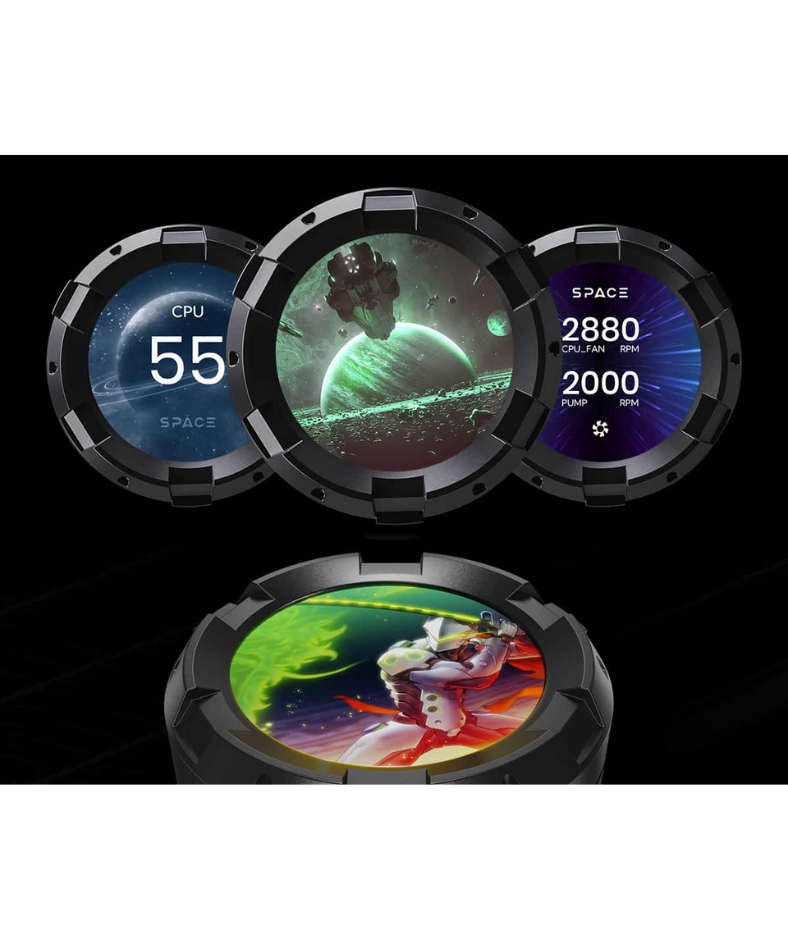 ID Cooling Space SL240 240mm Black Liquid CPU Cooler