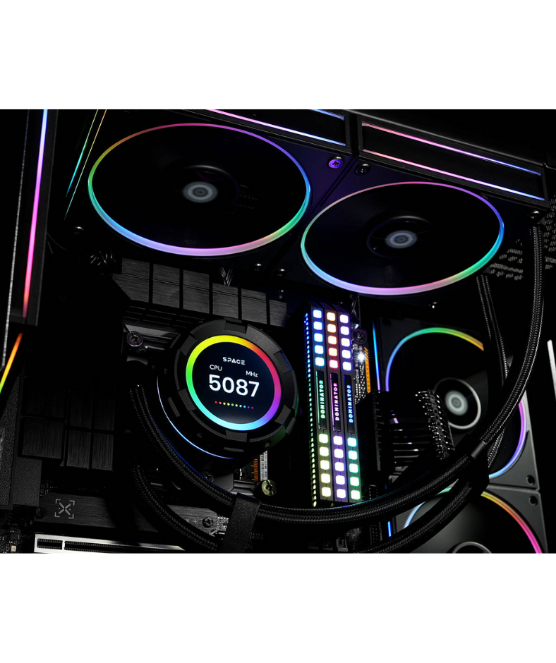 ID Cooling Space SL240 240mm Black Liquid CPU Cooler