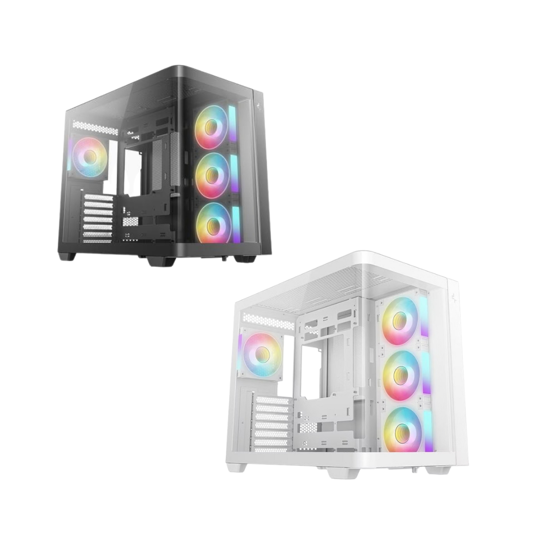 Deepcool CG530U 4F ARGB Curved ATX Case ( Black R-CG530U-BKAGA4-G-1 | White R-CG530U-WHAGA4-G-1 )