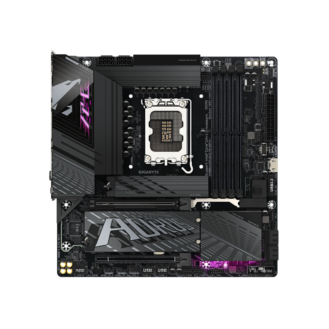 Gigabyte Z890M Aorus Elite WiFi7 4*D5 mATX LGA1851 Motherboard