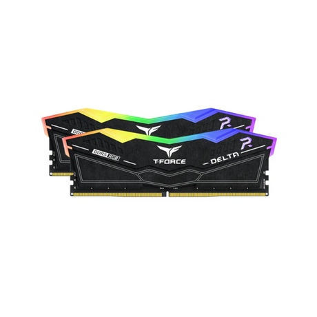 Teamgroup T-Force Delta RGB 32GB 2X16GB DDR5 6000MTs Desktop Memory FF3D532G6000HC38JDC01 / FF4D532G6000HC38JDC01