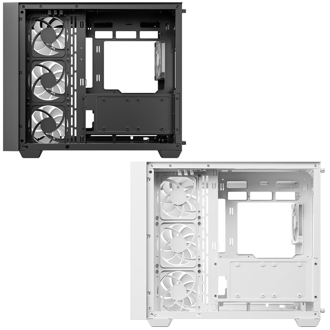 Deepcool CG530U 4F ARGB Curved ATX Case ( Black R-CG530U-BKAGA4-G-1 | White R-CG530U-WHAGA4-G-1 )