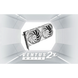 MSI RTX 4070 Ventus 2X WHITE 12GB OC Graphics Card 912-V513-403