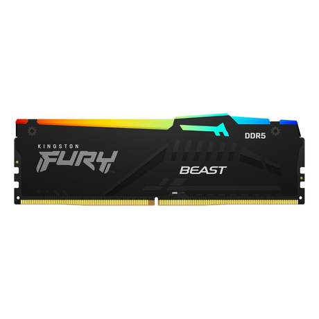 Kingston Fury Beast RGB 16G 8x2 DDR5 5600MHz CL36 KF556C36BBEAK2-16 Desktop Memory