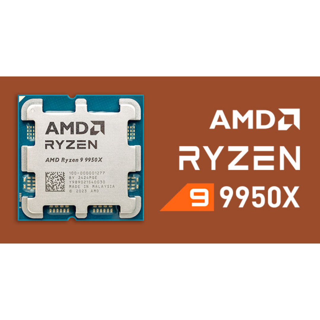 AMD Ryzen 9 9950X 16-Cores 32-Threads 80MB Cache Desktop Processor