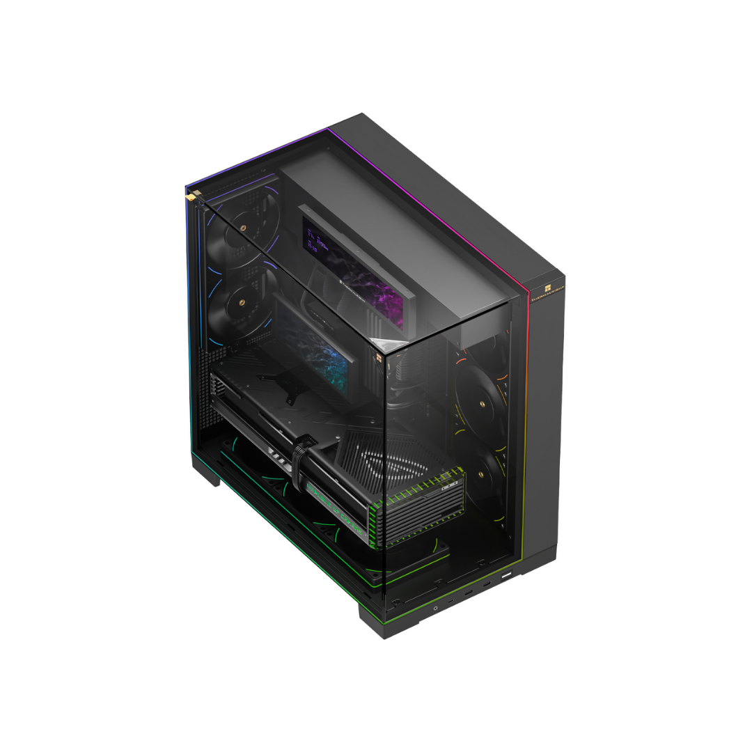 Thermalright TL-A70 Vision Panoramic ATX Case (Black | White)