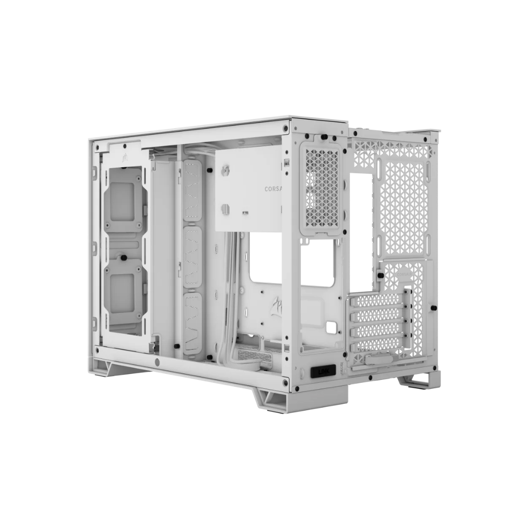 Corsair 2500D Airflow White Dual Chamber Case CC-9011264-WW