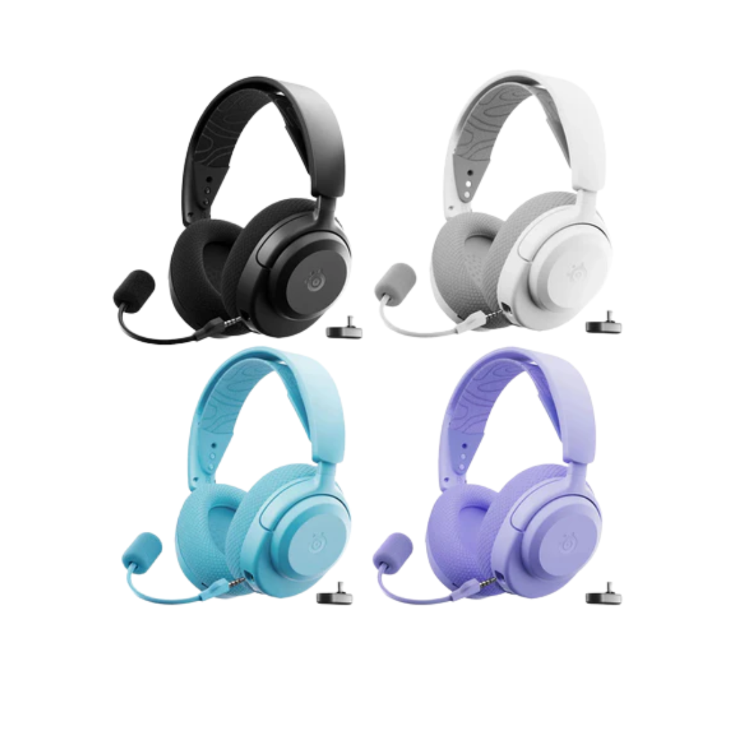 SteelSeries Arctis Nova 3P Wireless Multi-Platform Gaming Headset ( Black 61686 | White 61687 | Aqua 61688 | Lavender 61692 )