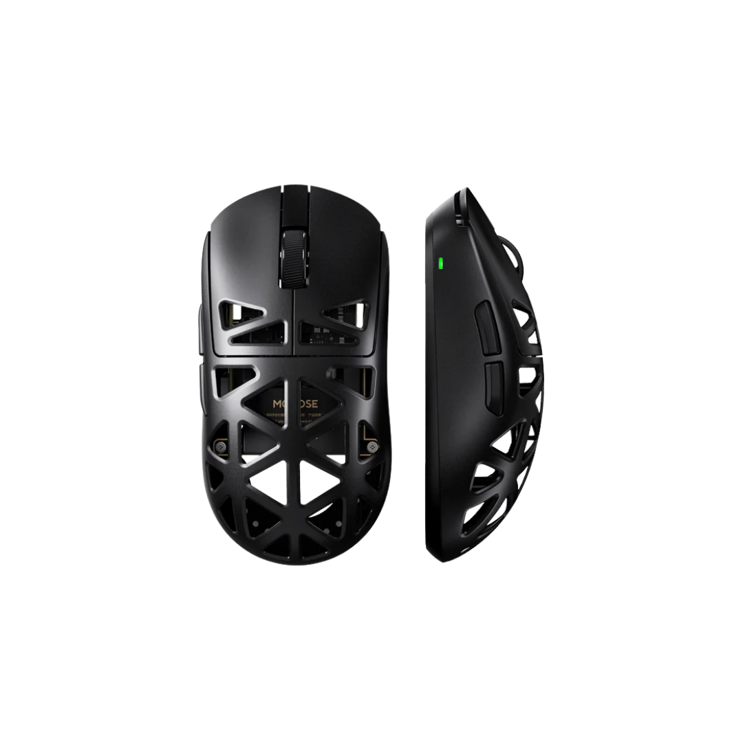 MCHOSE A7X Ultra Lightweight Tri-Mode Wireless Gaming Mouse (Black | White)