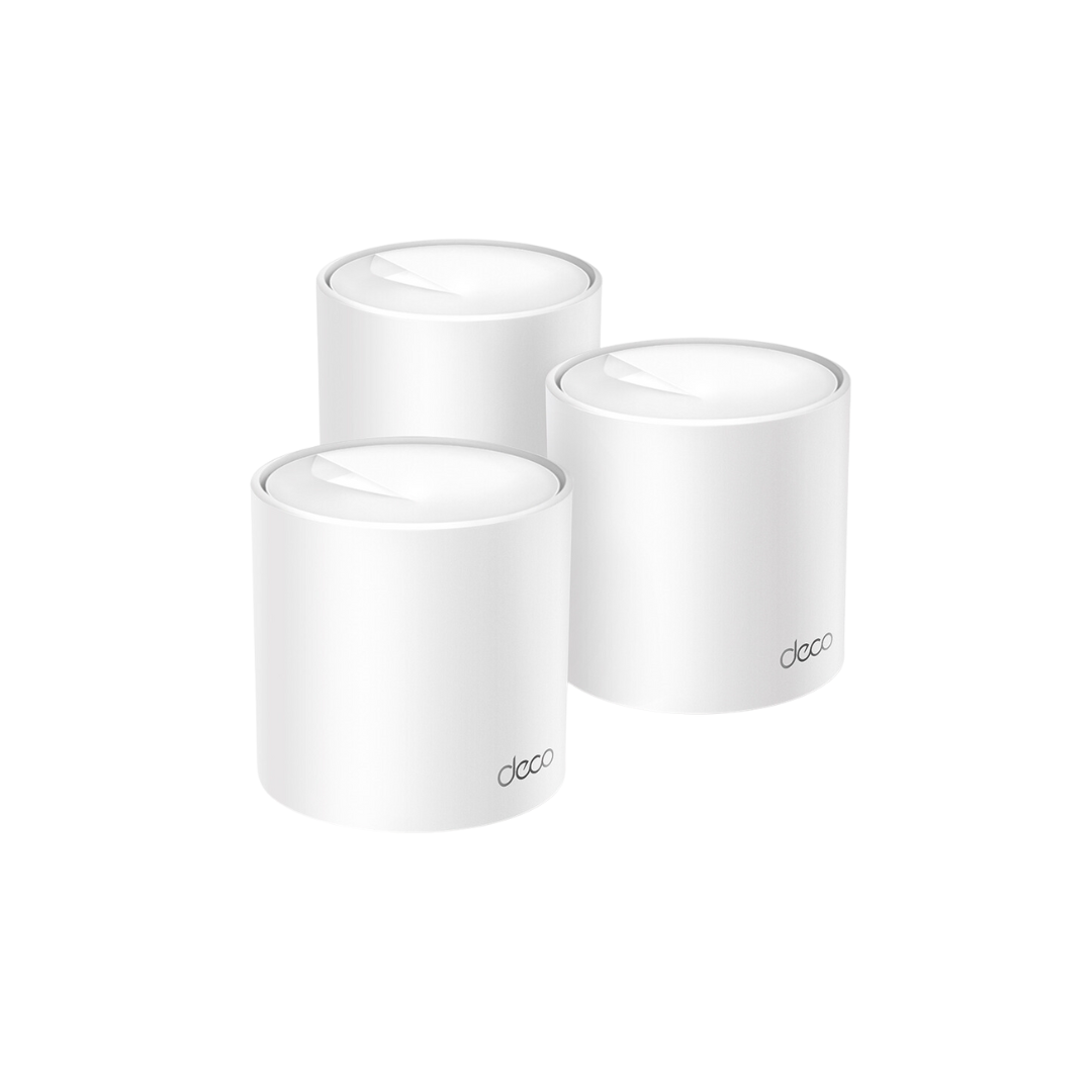 TPLink Deco X10 3-pack AX1500 Whole Home Mesh WiFi6 System