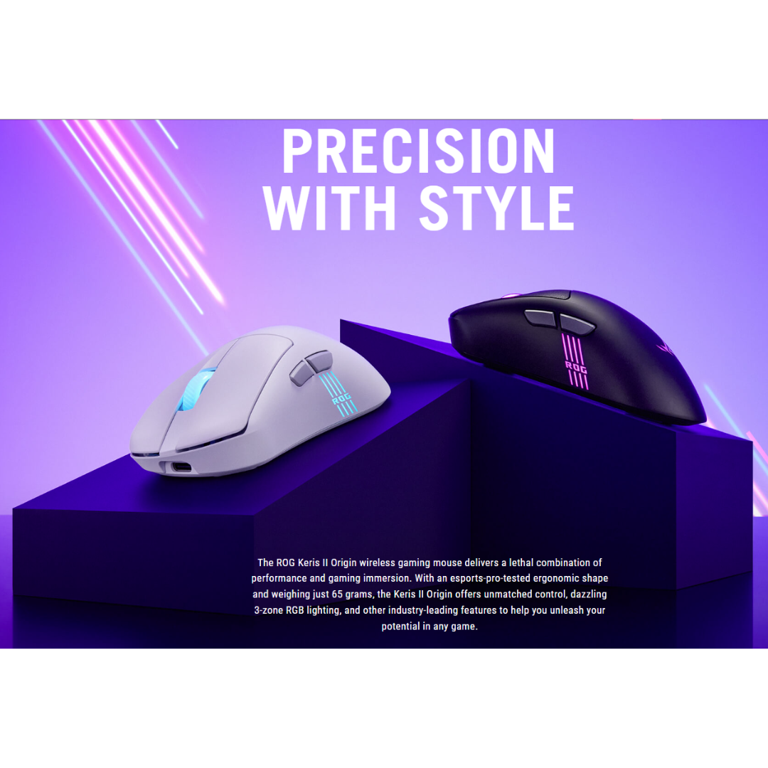 Asus ROG KERIS II Origin Wireless Gaming Mouse P722