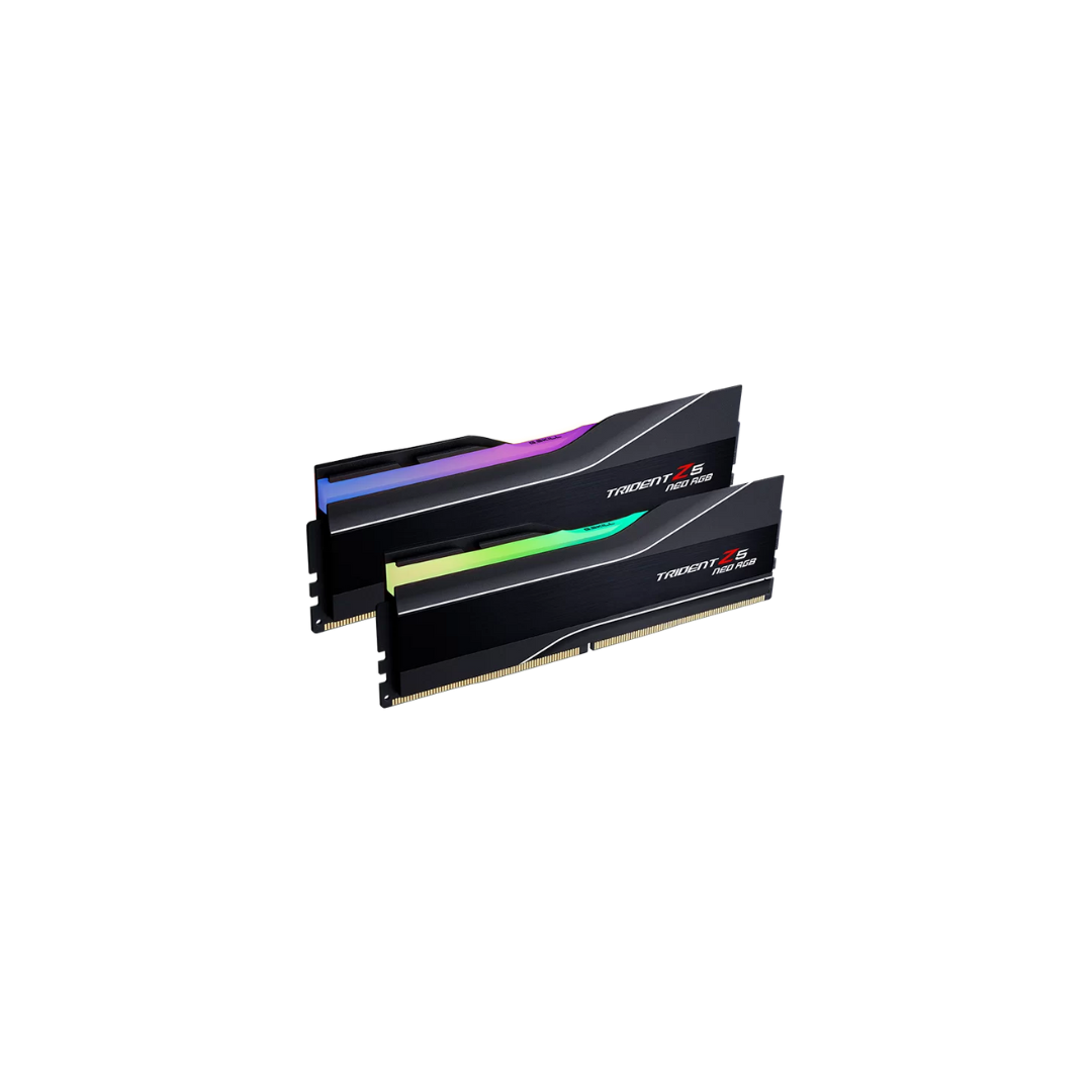 GSkill Trident Z5 Neo RGB 32GB 16GX2 D5 6000MT/s F5-6000J3038F16GX2-TZ5NR Desktop Memory