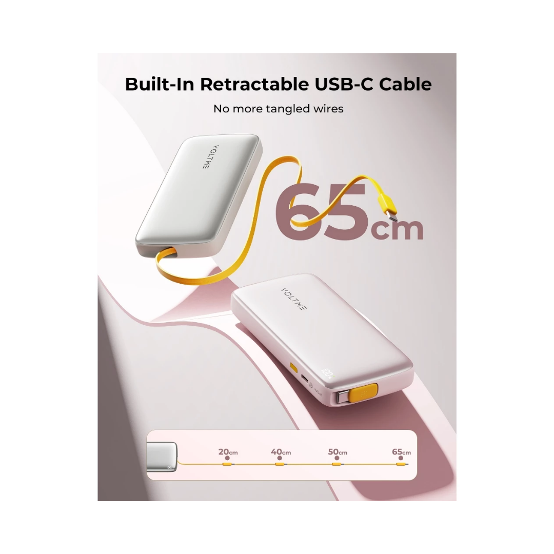 Voltme Hypercore Rollz 10K 10000mAh 22.5W USB-C Powerbank