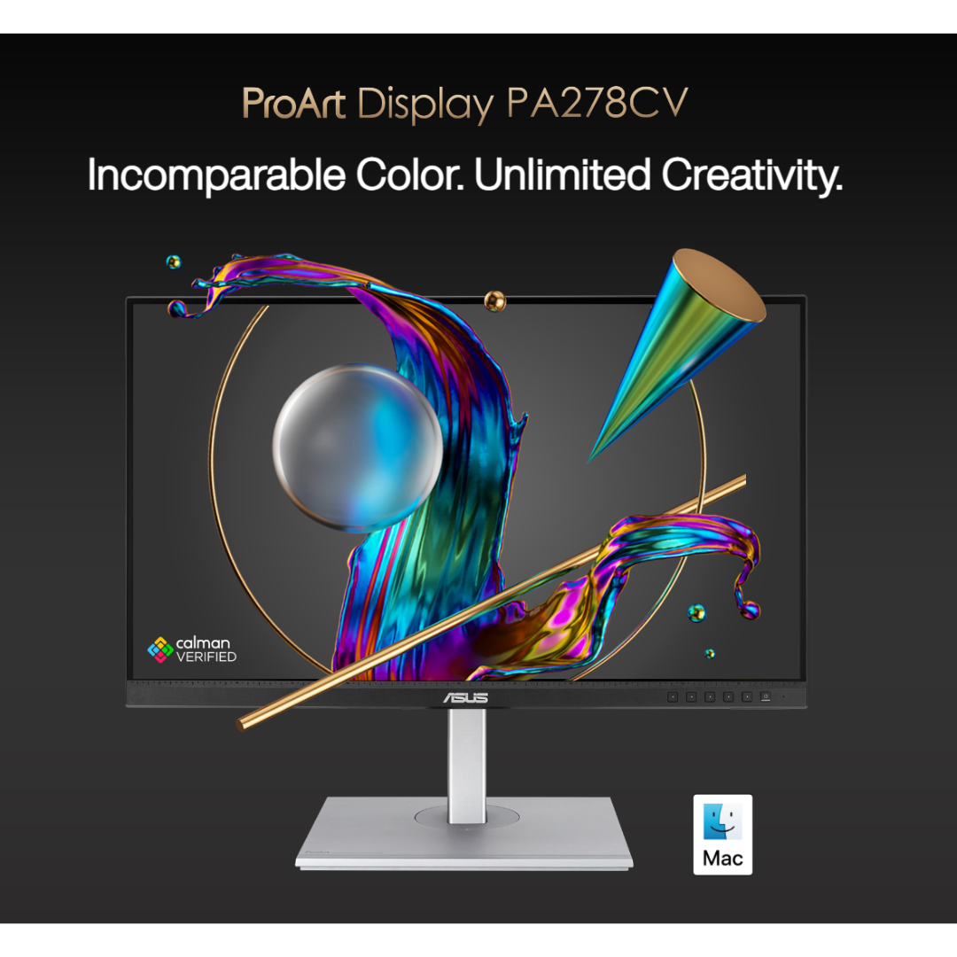 Asus ProArt PA278CV 27" IPS 75Hz WQHD 5ms GTG Professional Monitor