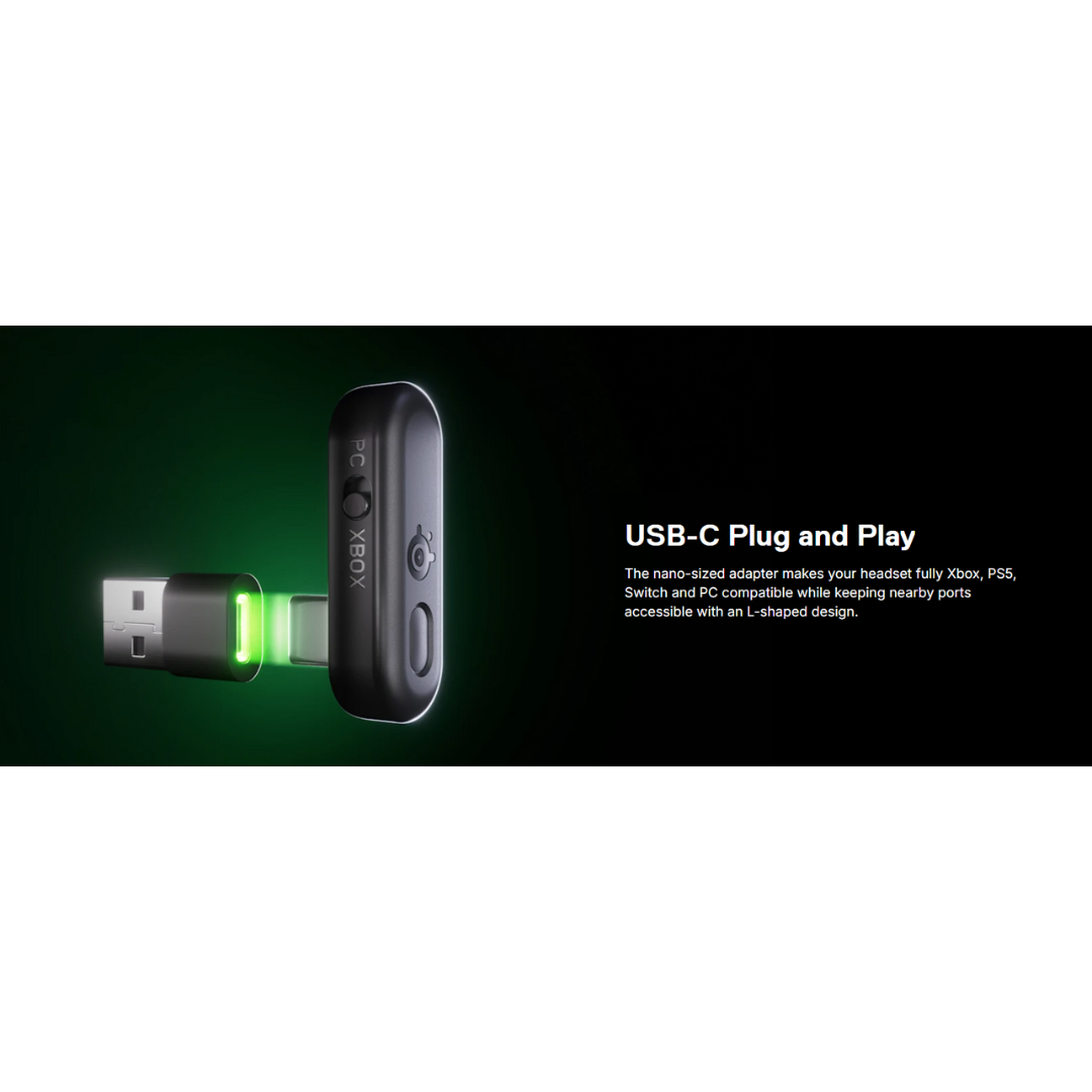 SteelSeries Arctis Nova 3X Wireless Multi-Platform Gaming Headset ( Black 61689 | White 61690 | Aqua 61691 |  Lavender 61693 )