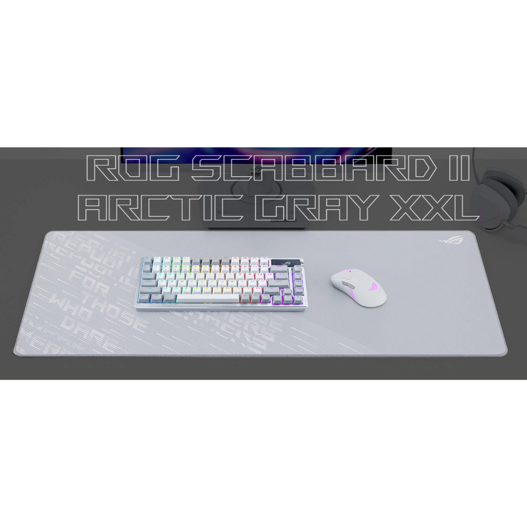 Asus ROG Scabbard II Arctic Gray XXL Mouse Pad NC18