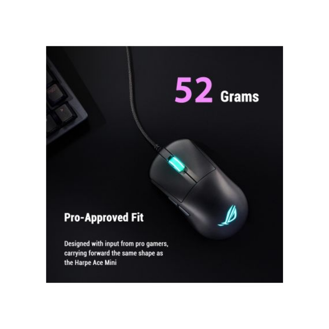 Asus ROG Harpe Mini Core Wired Gaming Mouse Black P524