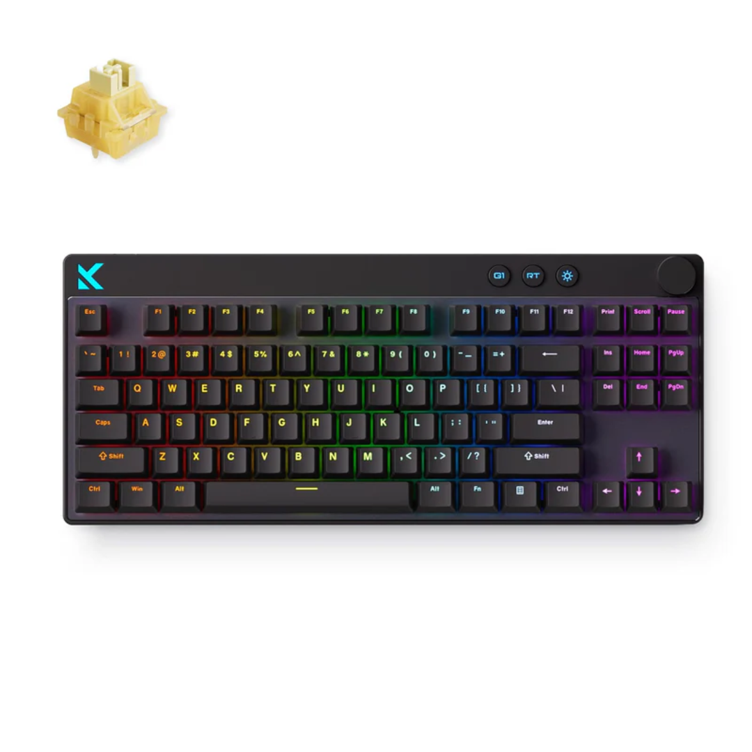 MCHOSE Mix 87 Hall Effect Magnetic Switch Gaming Keyboard - 87% Layout Wired