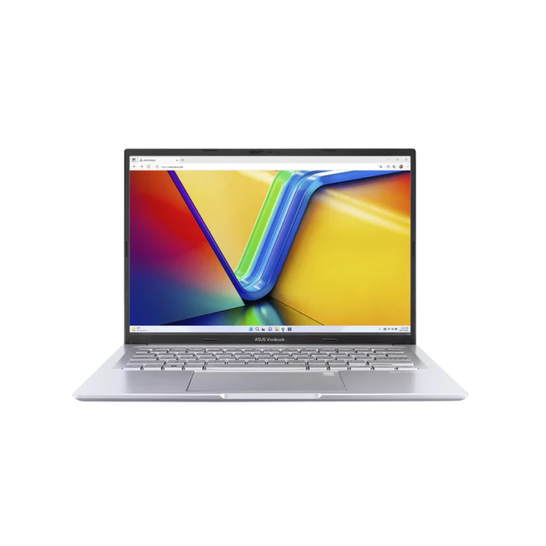 ASUS Vivobook 14 M1405NAQ-LY003WSM Laptop (Cool Silver) | 14" WUXGA 1920x1200 IPS | Ryzen 7 170 | 16GB RAM | 512GB SSD | AMD Radeon Graphics | Windows 11 Home | MS Office Home & Student 2024 + MS 365 Basic + ASUS Backpack
