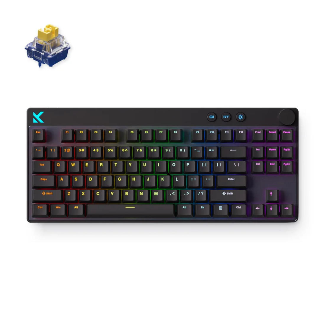 MCHOSE Mix 87 Hall Effect Magnetic Switch Gaming Keyboard - 87% Layout Wired