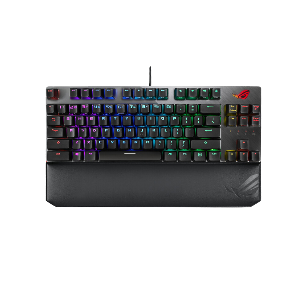 Asus ROG Strix SCOPE TKL DELUXE MECHANICAL GAMING KEYBOARD X801 ( CHERRY MX RGB RED )