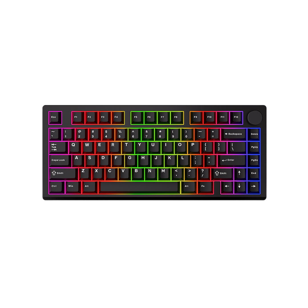 Tecware ALLOY 75 Black RGB 3-Mode Linear Red Switch Keyboard
