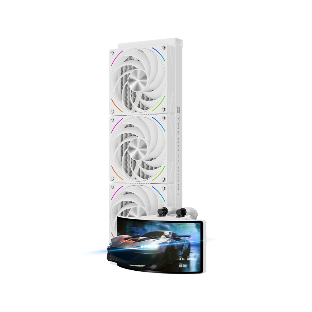 Thermalright Rainbow Vision 360 Turbo ARGB CPU Liquid Cooler (Black | White)