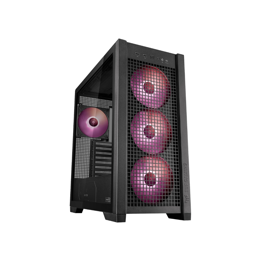 Asus TUF Gaming GT302 TG ATX Mid-Tower Case w/ 4x140mm ARGB ( Black | White )