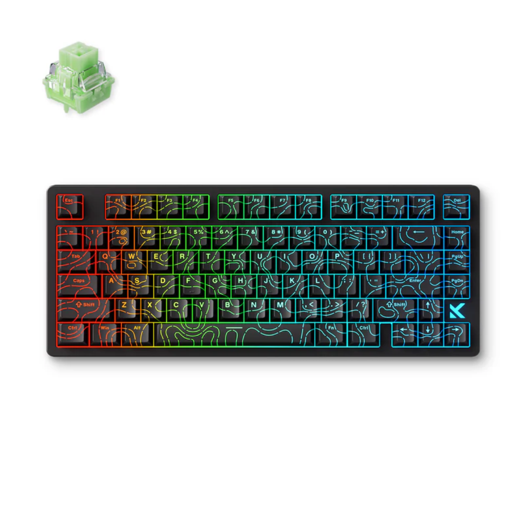 MCHOSE Jet 75 Hall Effect (Kailh Magnetic God Switch / Starburst Magnetic Switch) Gaming Keyboard - 75% Layout Wired