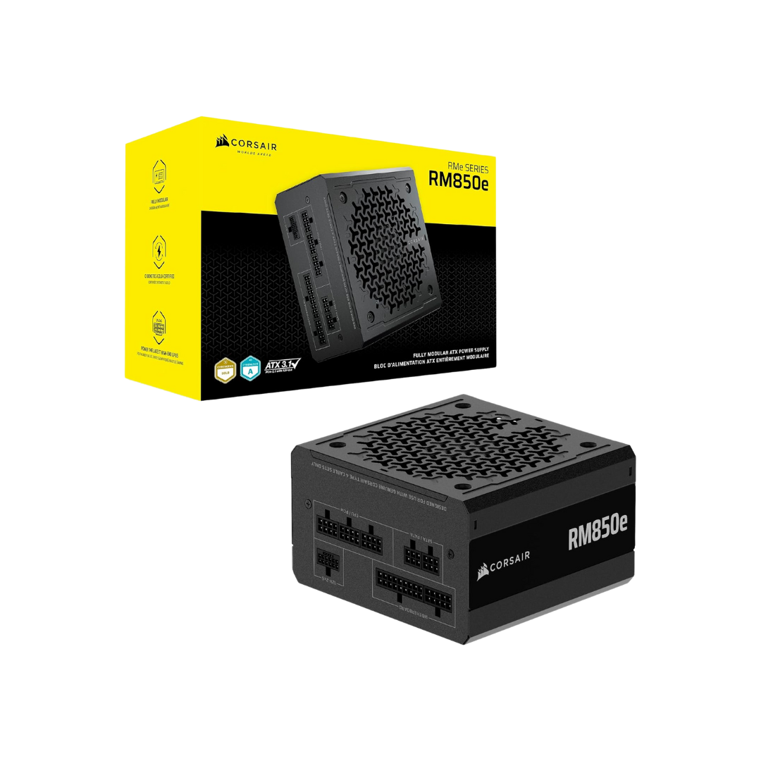 Corsair RM850e Cybernetics 850W 80+ GOLD ATX3.1 Power Supply CP-9020296-NA