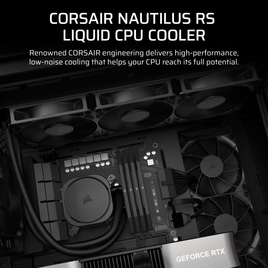 Corsair Nautilus 360 Liquid CPU Cooler ( Black CW-9060089-WW )