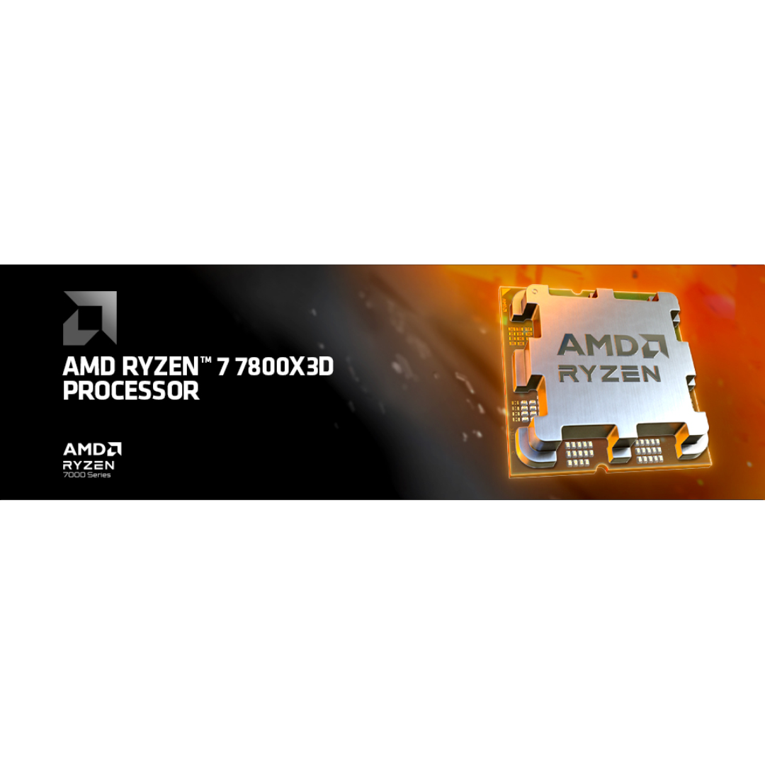 AMD Ryzen 7 7800X3D 4.2-5.0GHz 8-Core 16Threads Processor Tray