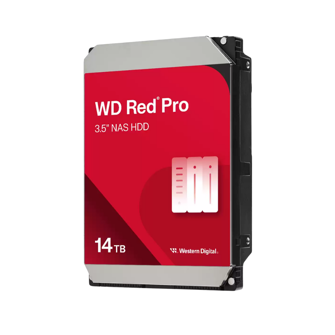 Western Digital RED Pro 14TB NAS HARD DRIVE 3.5 WD142KFGX – DynaQuest PC