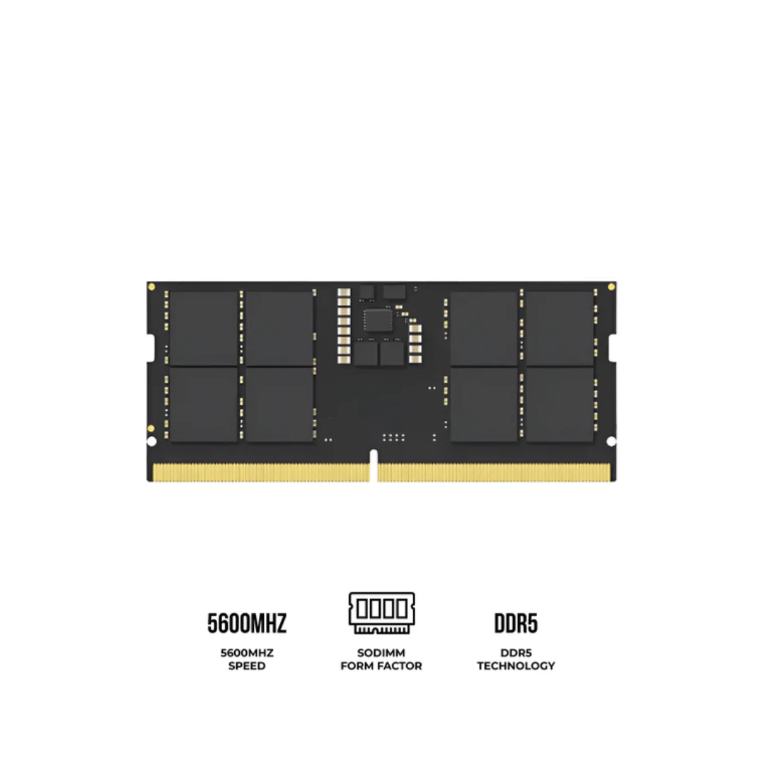 Lexar 32GB DDR5 5600MTs SoDimm Laptop Memory LD5S32G56C46ST-BGS