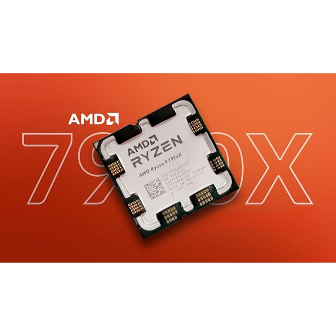 AMD Ryzen 9 7900X (AM5) Processor 4.70-5.60GHz 12-Core 24-Threads Tray