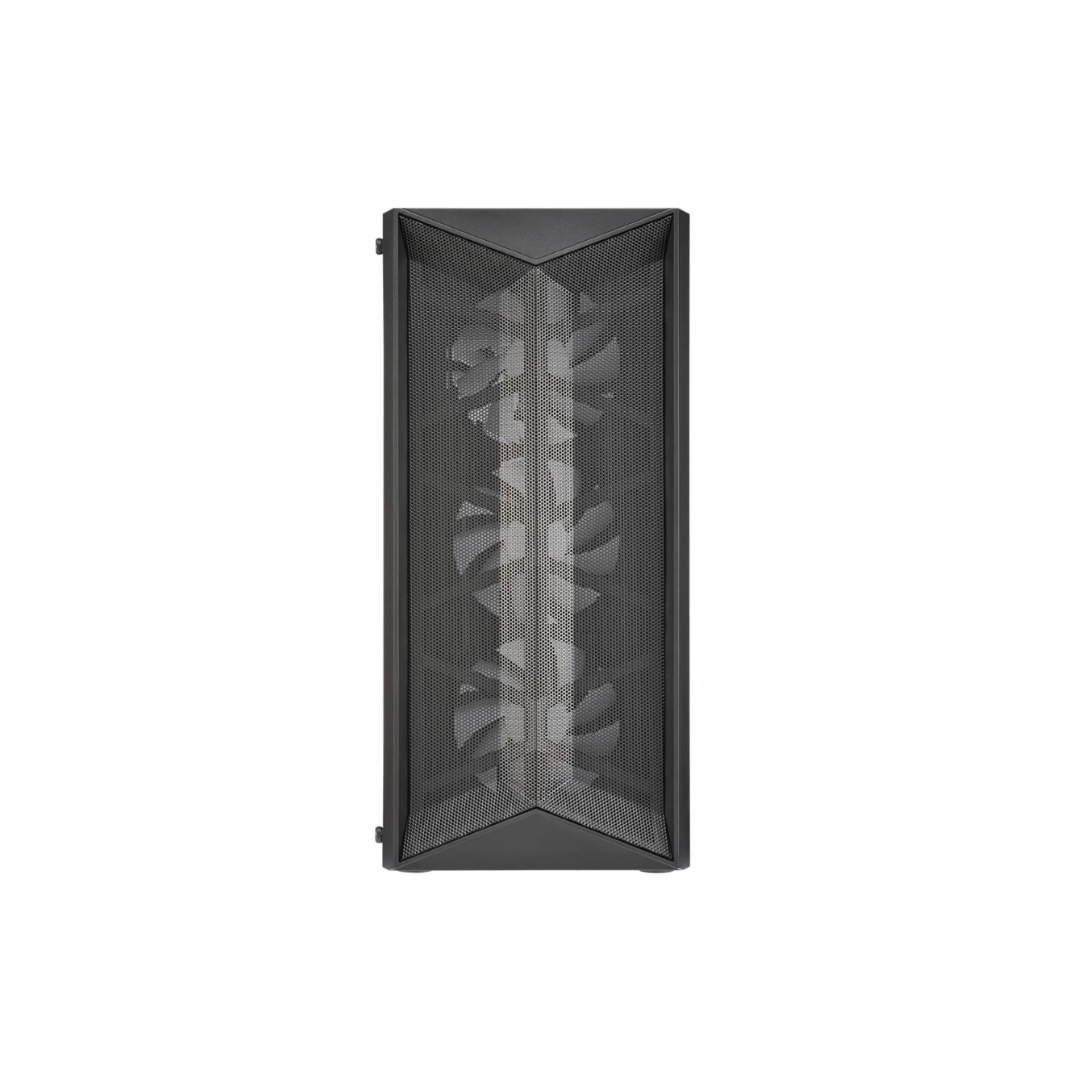 FSP CMT591A TG E-ATX Mid Tower PC Case + 4X120mm Fan