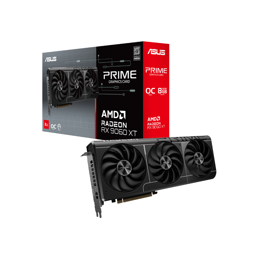 Asus Prime RX 9060 XT OC 8GB GTIII PRIME-RX9060XT-O8G Graphics Card