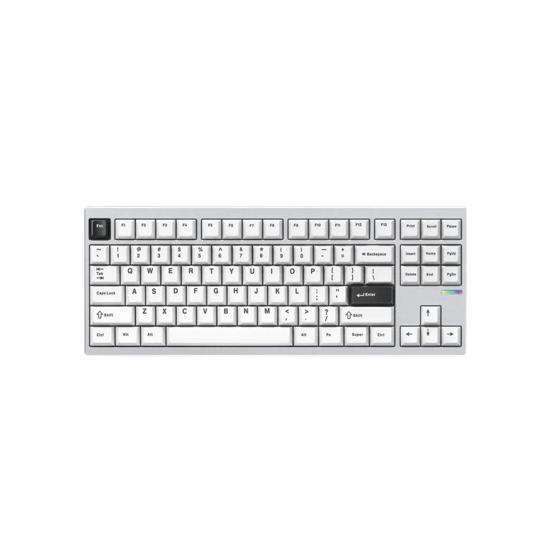 MCHOSE GX87 Max Full CNC Aluminum Custom Mechanical Keyboard - 87% Layout, Tri-mode Connectivity, 8000mAh Battery