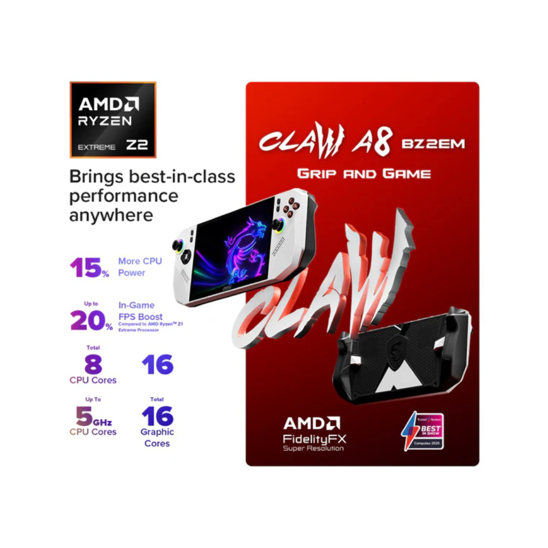 MSI Claw A8 BZ2EM-022PH (Polar Tempest)