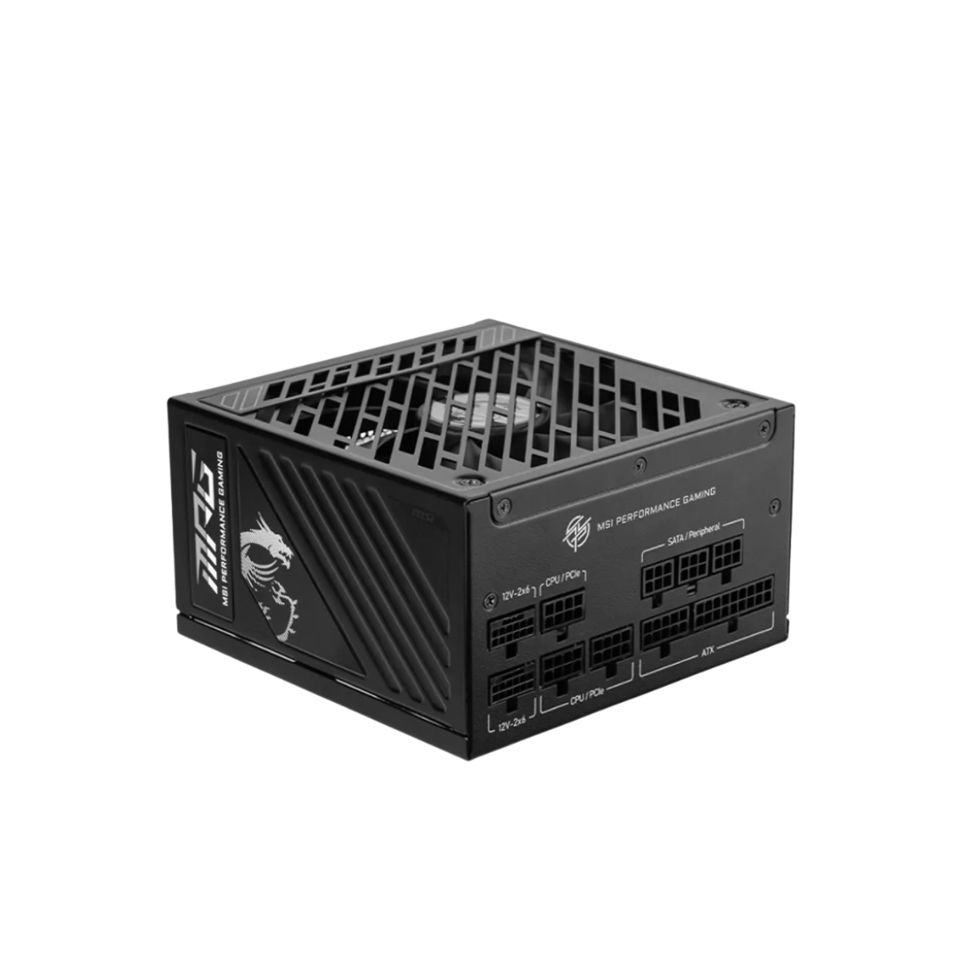 MSI MPG A1250GS PCIe5 1250W 80+ Gold Full Modular Power Supply