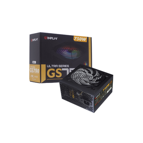 InPlay GS750 Ultra RGB 750W True Rated 80+ Bronze Power Supply (Black | White)