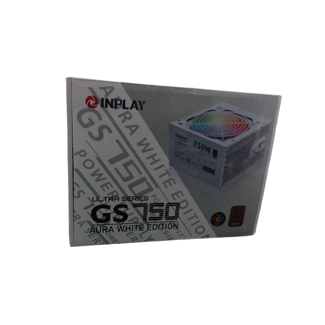 InPlay GS750 Ultra RGB 750W True Rated 80+ Bronze Power Supply (Black | White)