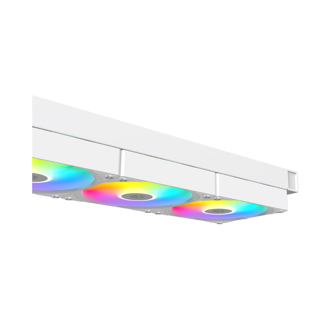 ID Cooling FX360 LCD ARGB White 360mm Water Cooler